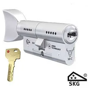 M&C Condor cilinder met een V-vormige draaiknop